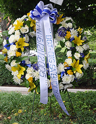 Sentner memorial wreath