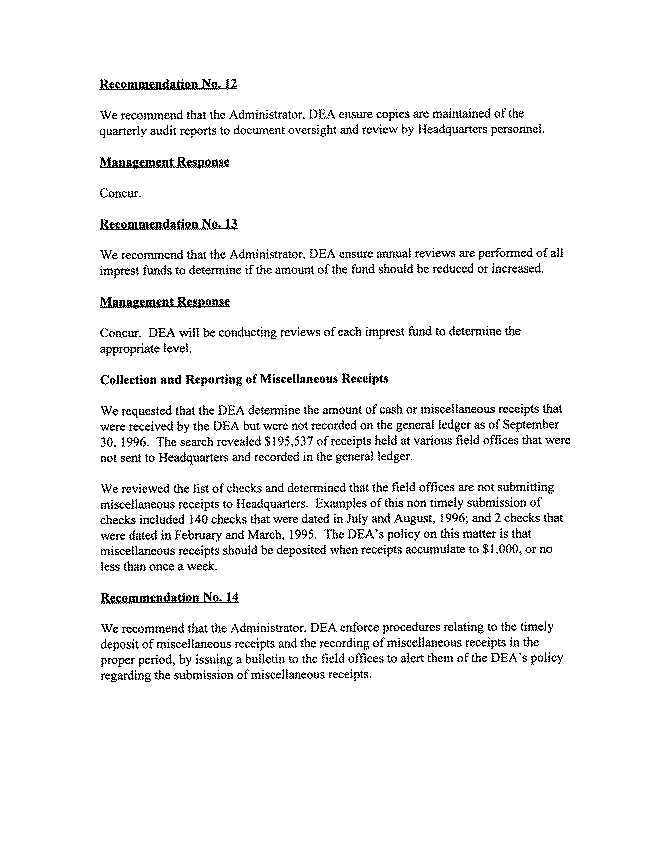 Independent Auditor's Report on Internal Controls
