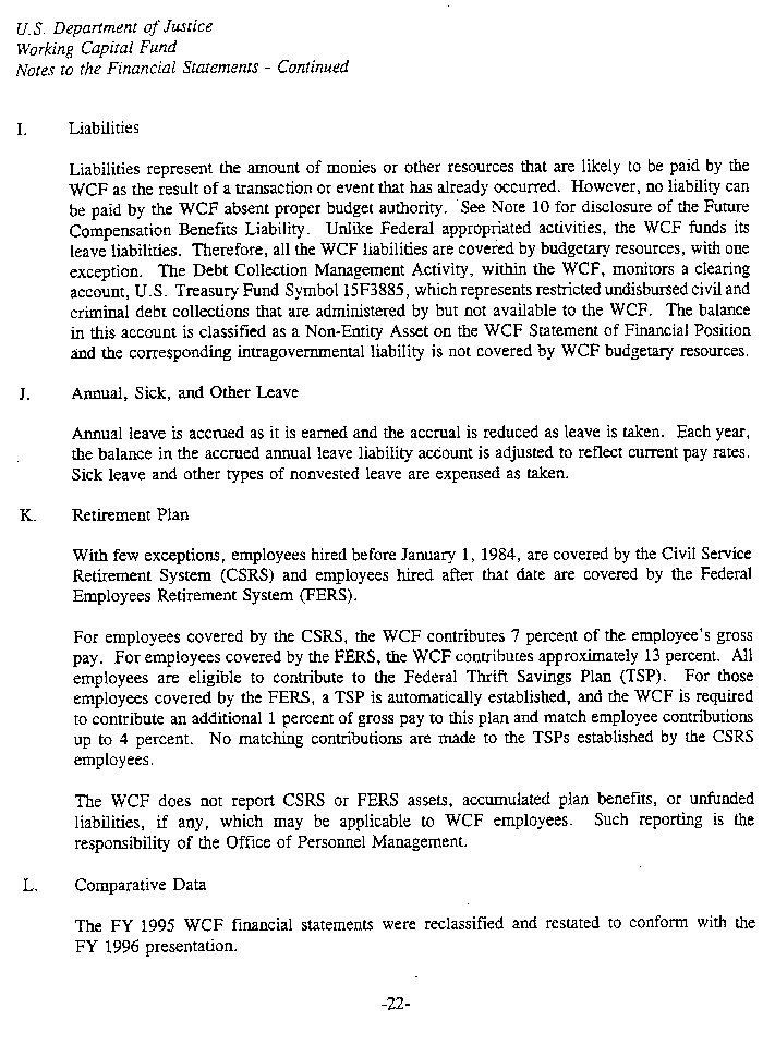 Notes to the Financial Statements