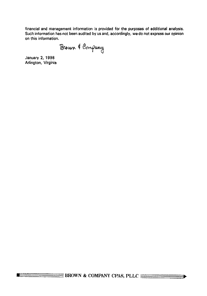 Independent Auditor's Report on the Financial Statements